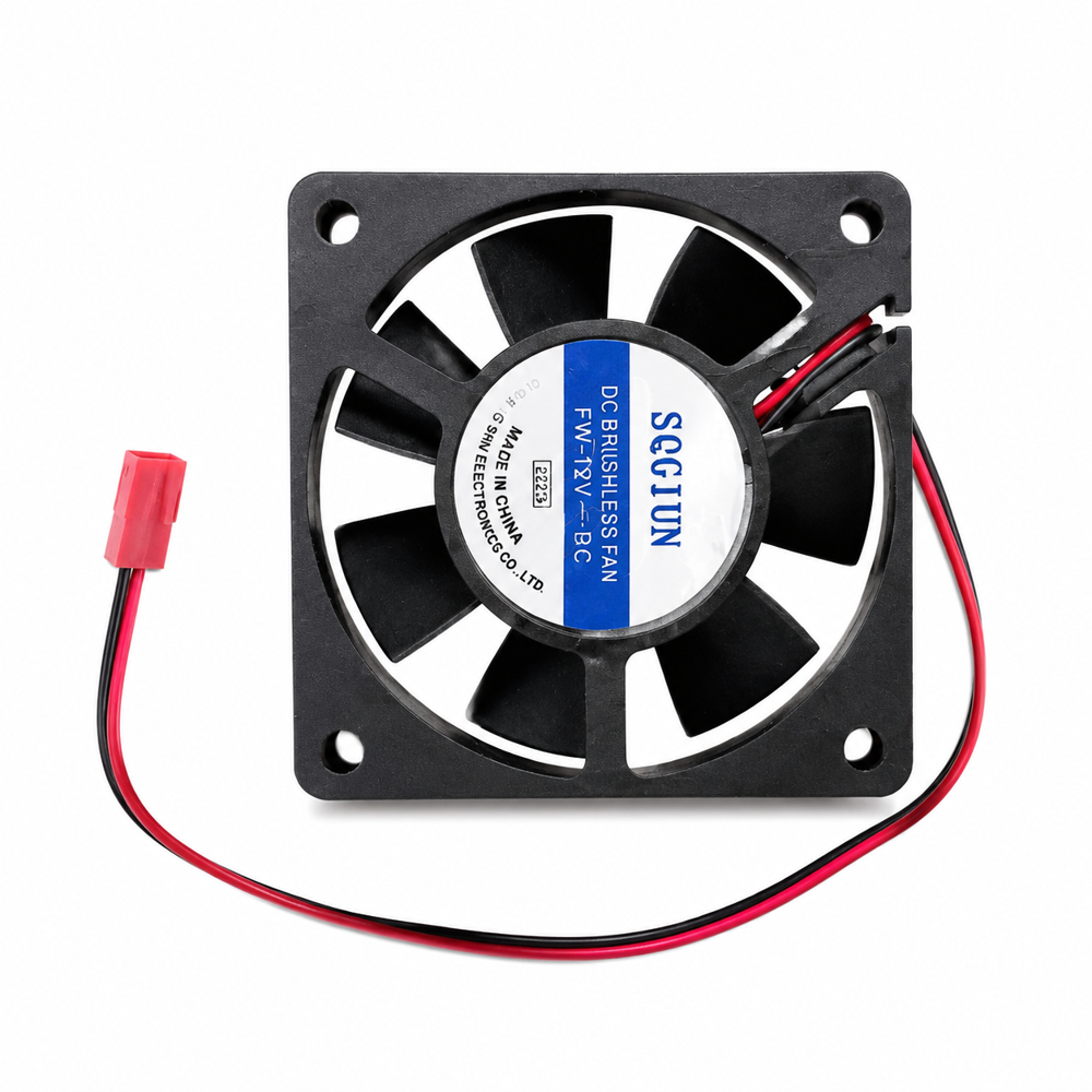6020 12V DC Brushless Cooling Fan 60x60x20mm | High Speed Electronic Cooling Fan