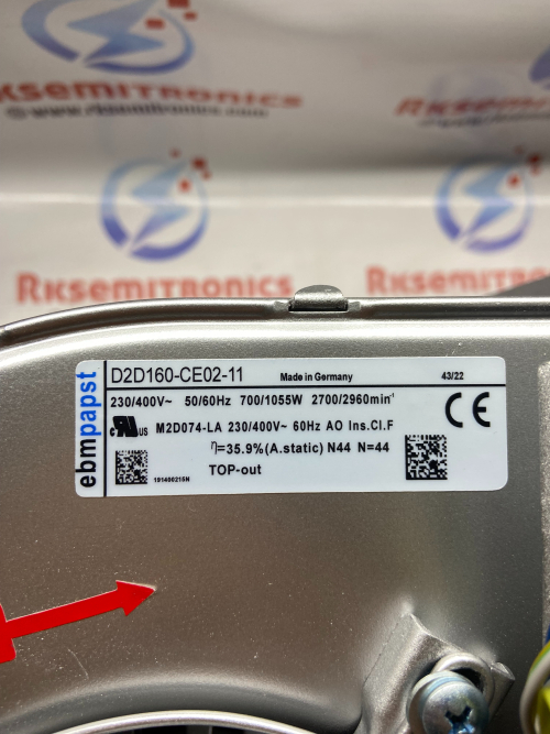 D2D160-CE02-11 FANS