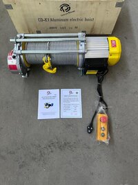 CP 1500 KG 4.0 KW KCD Electric Winch With 8 MM & 70 Meter Wire Rope