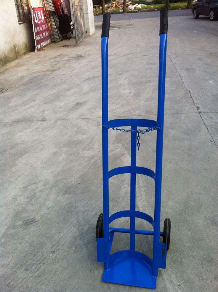 Single Oxygen Cylinder Trolley