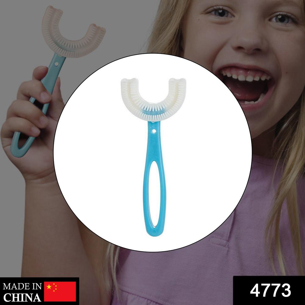 Kids U-Shaped Toothbrush - Easy Cleaning for Toddlers & Children