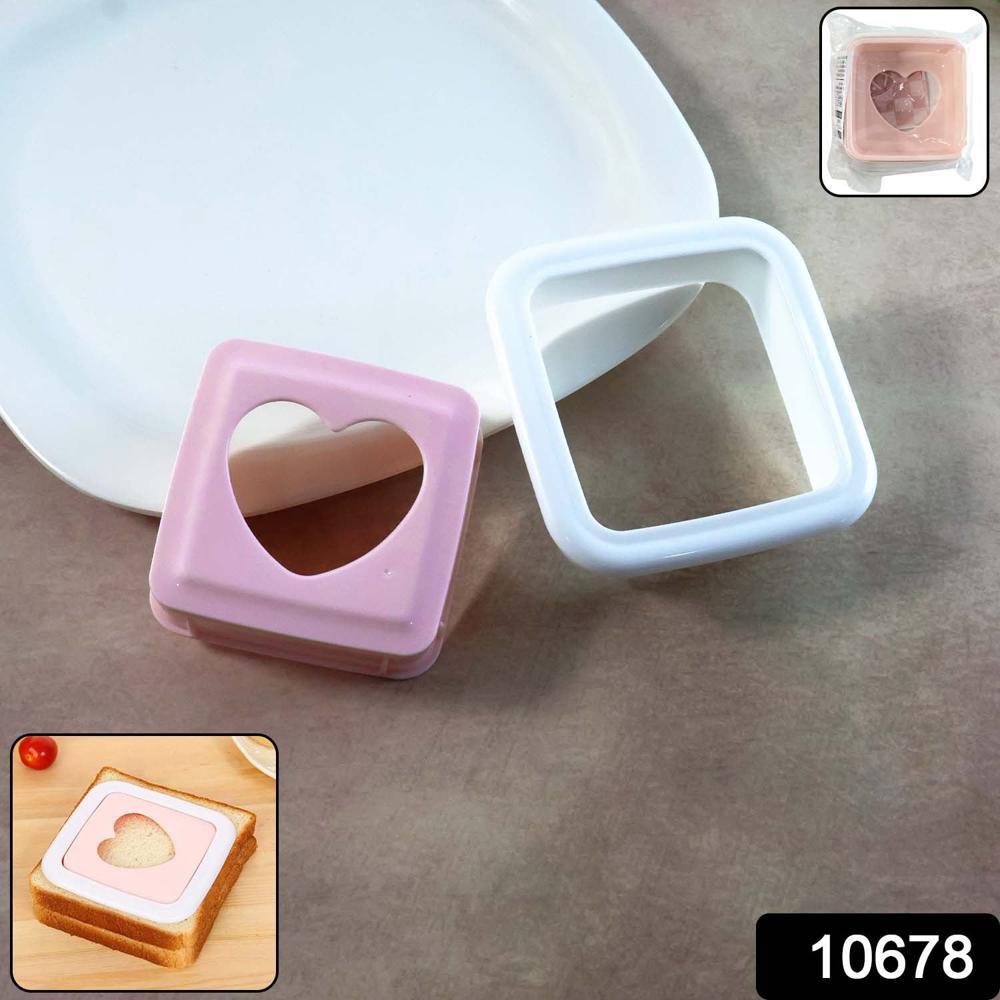 Heart Shape Sandwich Cutter & Bread Press (1 Pc) - Application: As Per Product Requirement