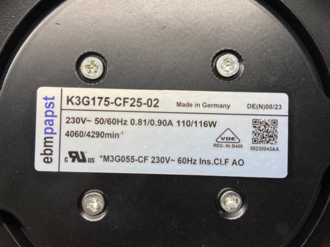 K3G175-CF 25-02 Fans