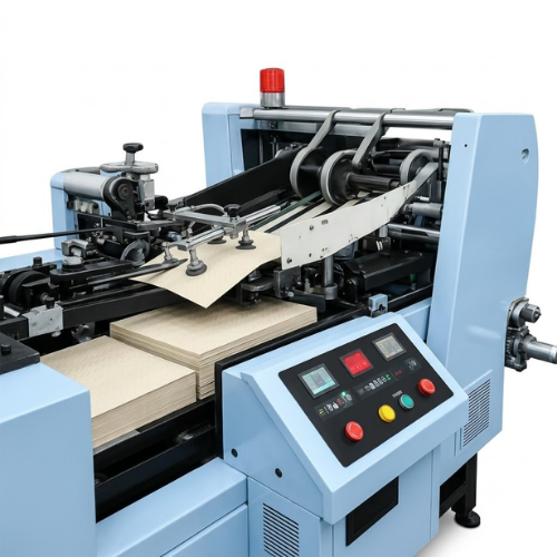 Paper Bag Making Machine With Four Colour Flexo Printing