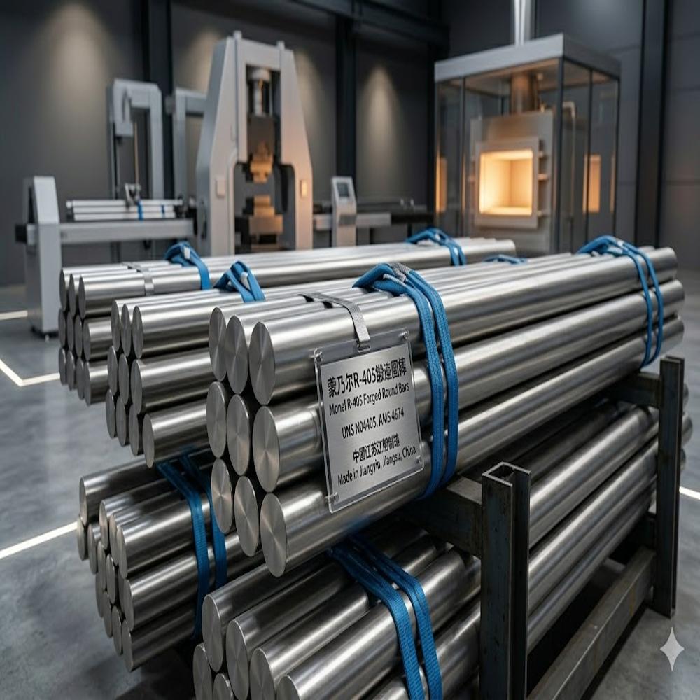 Monel R-405 Uns N04405 Free-machining Ni-cu Alloy For Fasteners, Valve Stems Screw Machine Parts  Bars Forgings - Color: Silver / Metallic / Natural Color