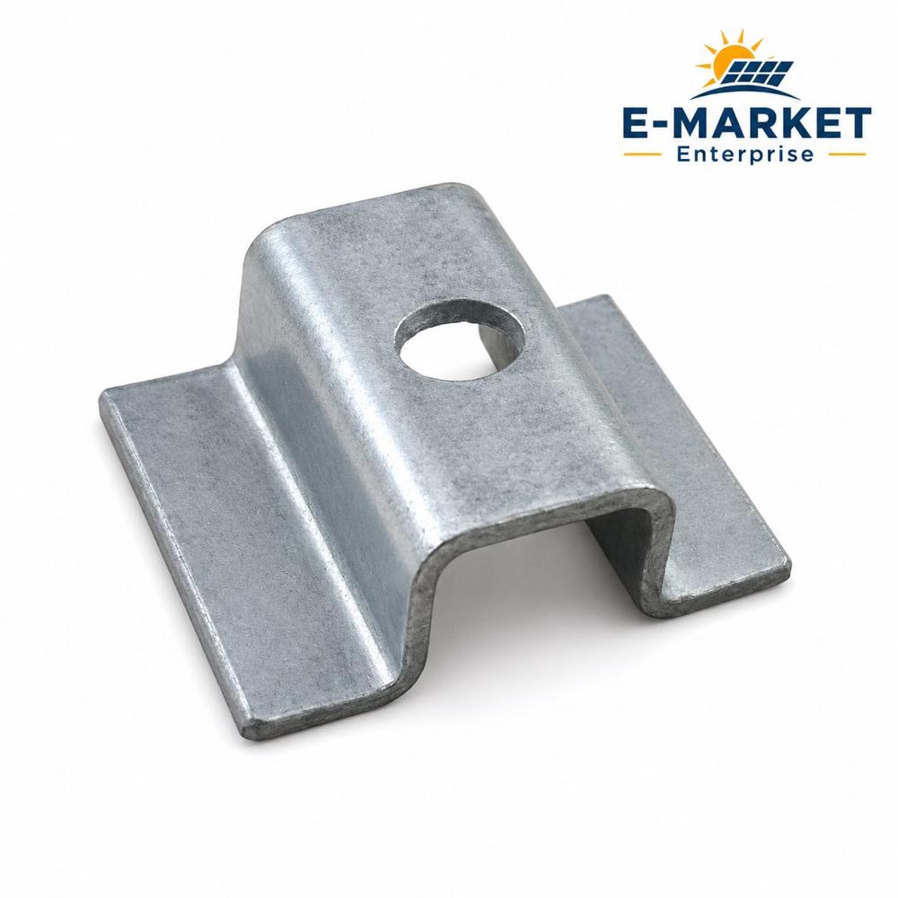 Galvanized Steel Solar Mounting Mid Clamp