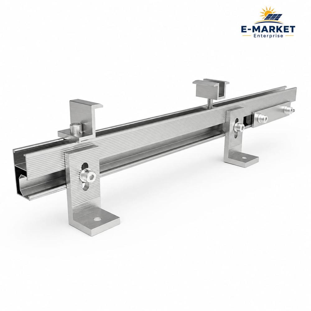 Aluminum Solar Panel Mounting Rail System