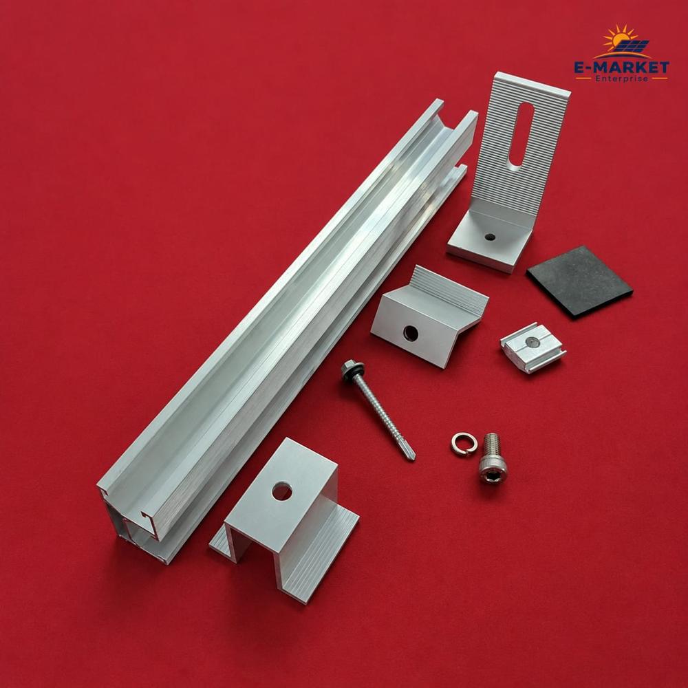 Aluminum Solar Panel Mounting Rail System