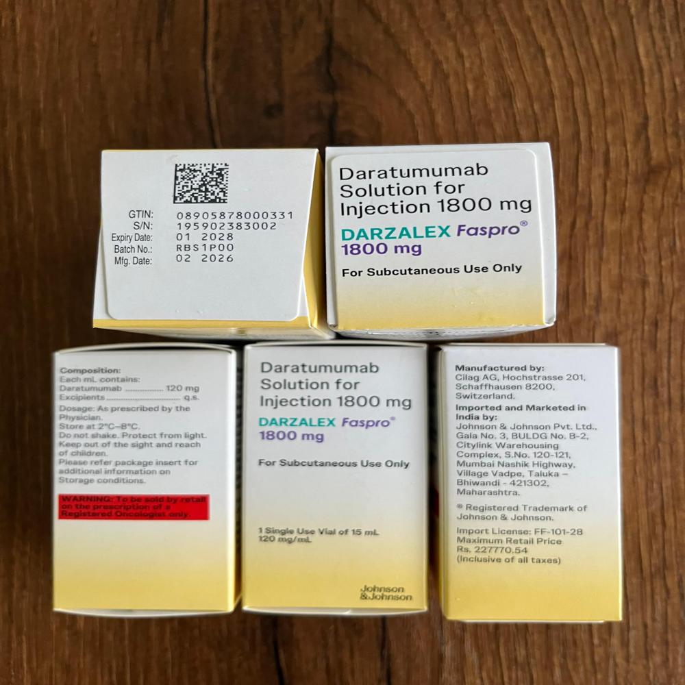 DARZALEX FASPRO 1800MG INJECTION