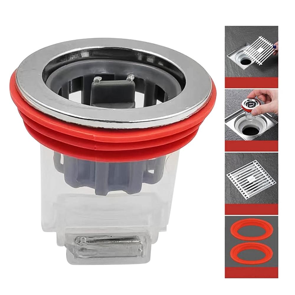 Plastic Odour Proof Floor Drain Sink Drain For Toilet Bathroom Kitchen (1 Pc) - Application: As Per Product Requirement