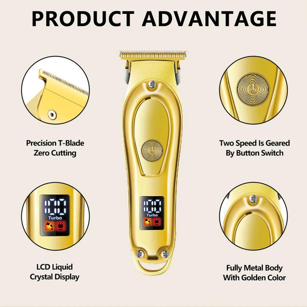 HTC AT-176 RECHARGEABLE HAIR TRIMMER