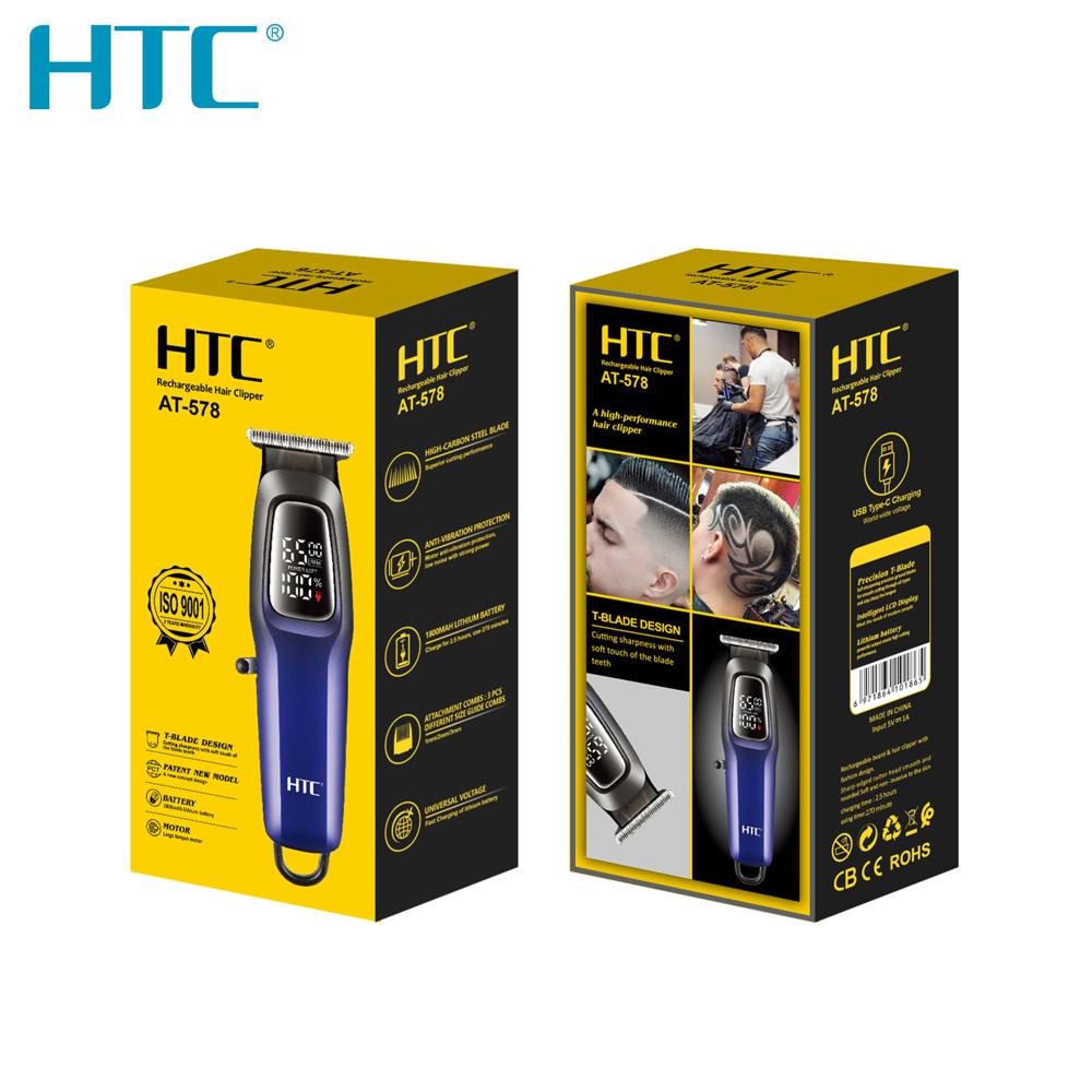 HTC AT-578 RECHARGEABLE HAIR CLIPPER