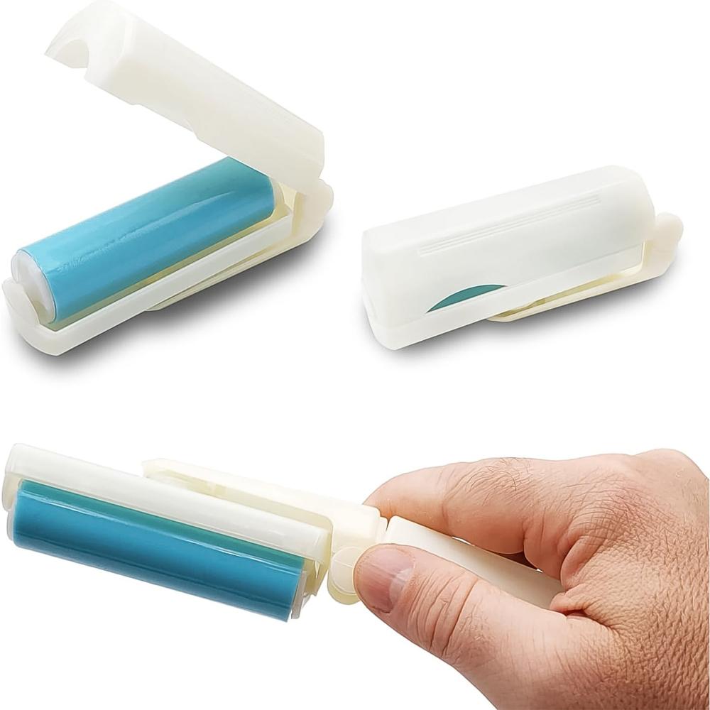 Reusable Lint Roller - Animal Hair Remover (1 Pc / Mix Color) - Age Group: As Per Product Requirement