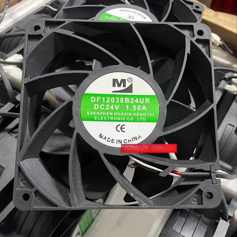 M DF12038B24UR 24V DC 1.50A 12038mm Ball Bearing Industrial Axial Cooling Fan