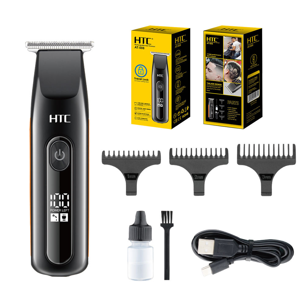 HTC AT-508 RECHARGEABLE HAIR TRIMMER
