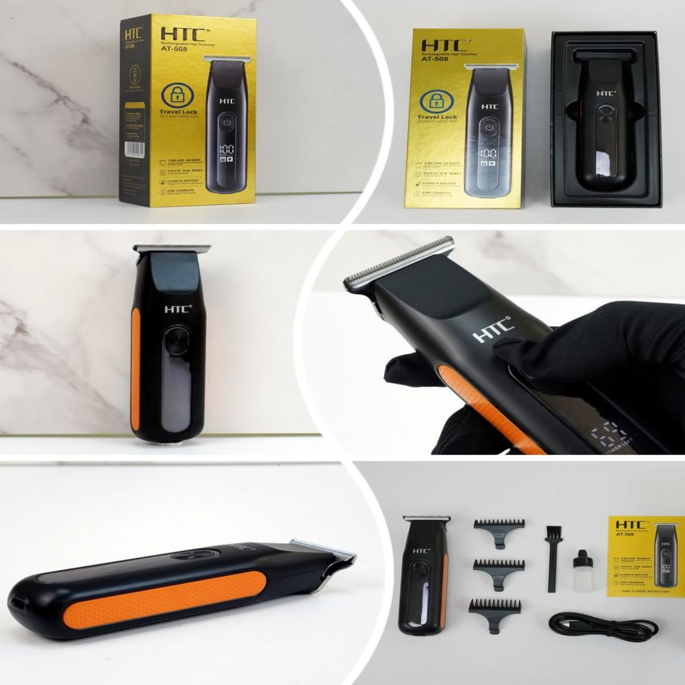 HTC AT-508 RECHARGEABLE HAIR TRIMMER