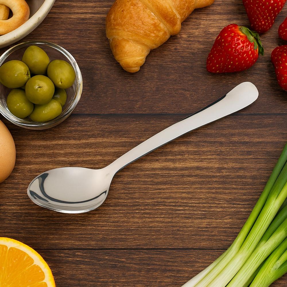 Stainless Steel Dining Spoon / Baby Spoon - (1 Pc) - Material: As Per Product Requirement