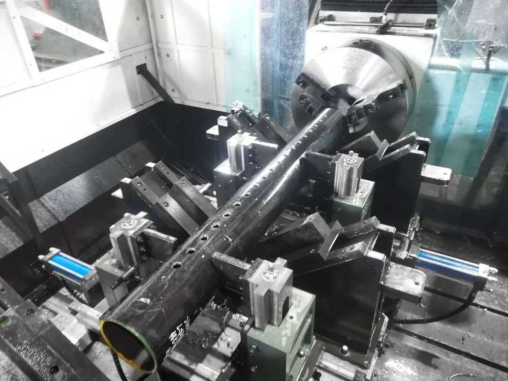 Cnc Drilling Machine For Boiler Header Pipe