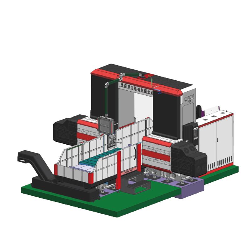 Double Column Machining Center - Capacity: 5 Ton Table Load