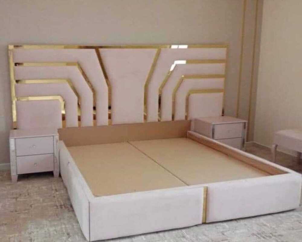 White Designer Bed