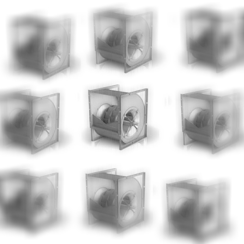 Nicotra Backward Curved Centrifugal Fan RDH 180 S