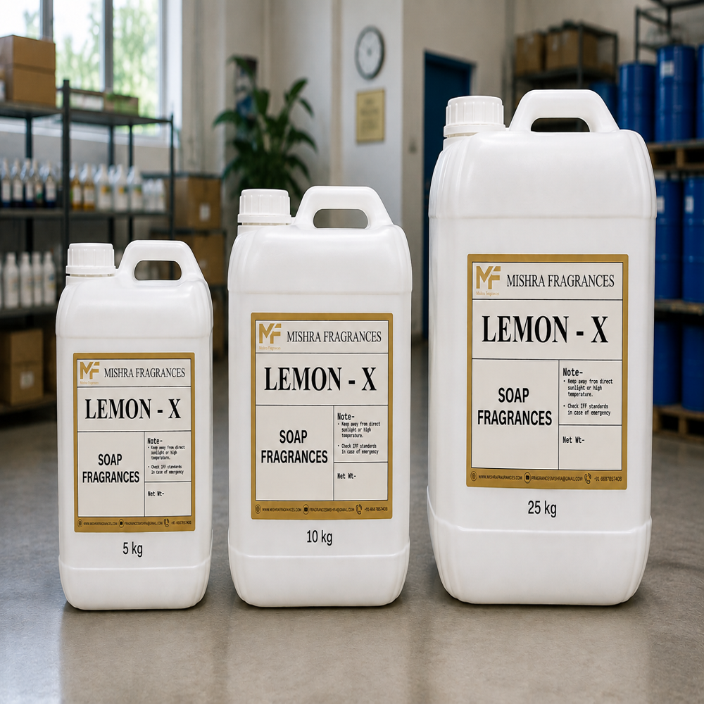 Lemon - X Soap Fragrance Oil - Color: Yellow