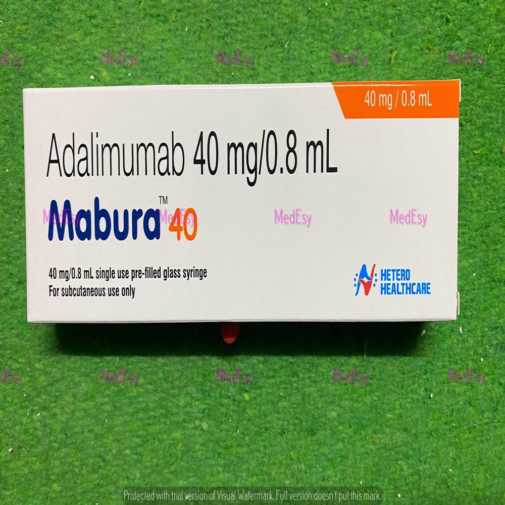 Mabura Adalimumab 40 Mg Injection