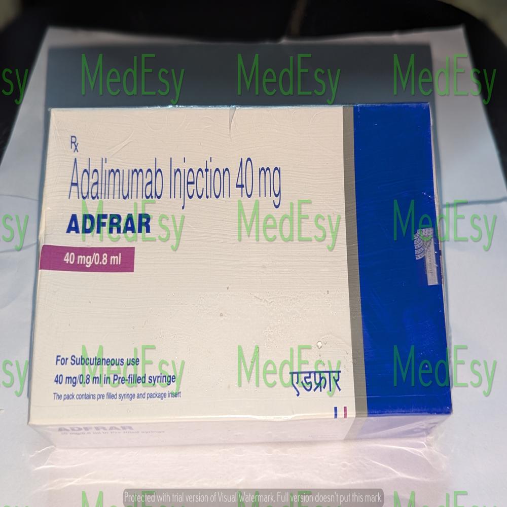 Adfrar Adalimumab 40Mg 0.8Ml Injection By MedEsy by Torrents