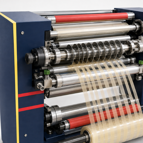 Bopp Tape Cutting And Rewinding Machine - Capacity: 500 Kg/day