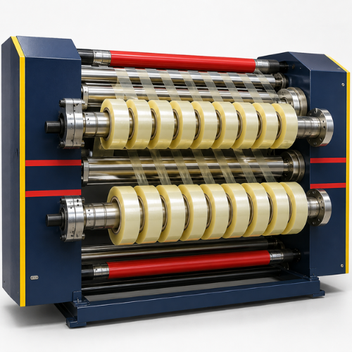 Bopp Tape Cutting And Rewinding Machine - Capacity: 500 Kg/day