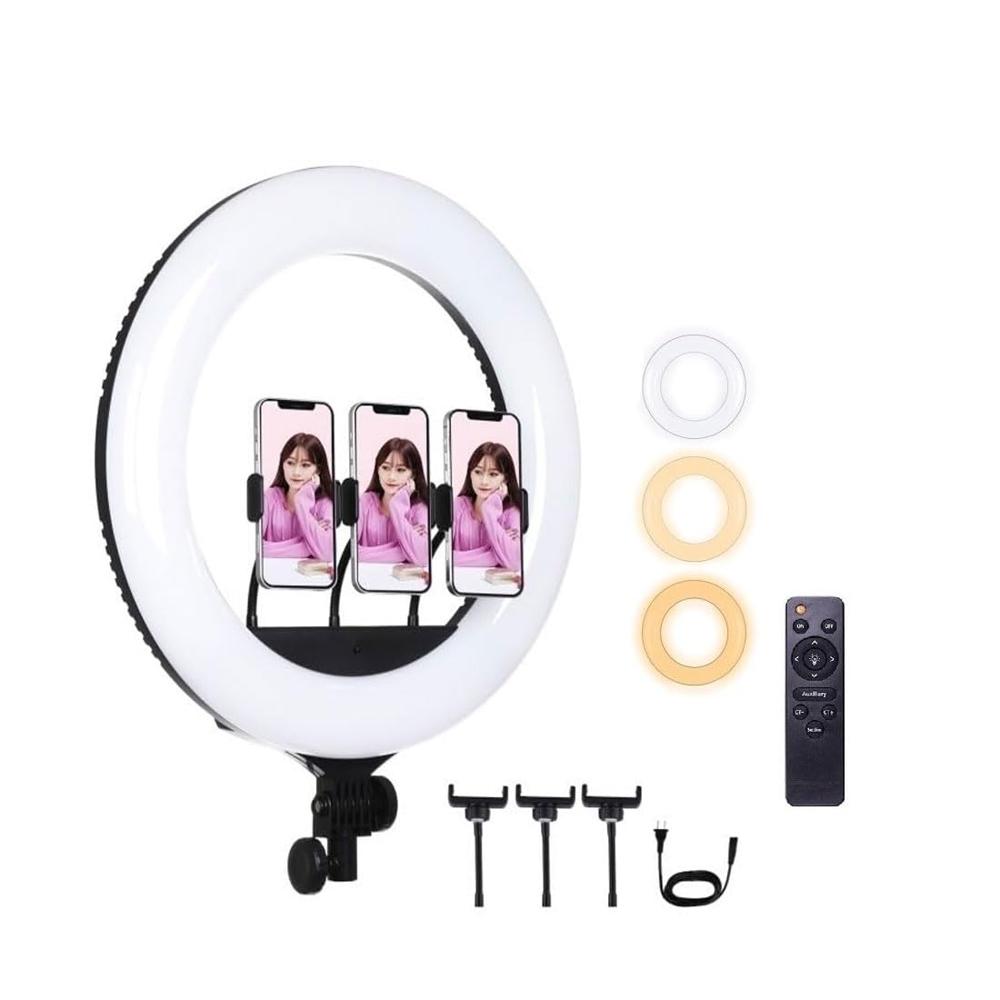 Zb-F488 22 Inch Ring Light With Remote - Warranty: No