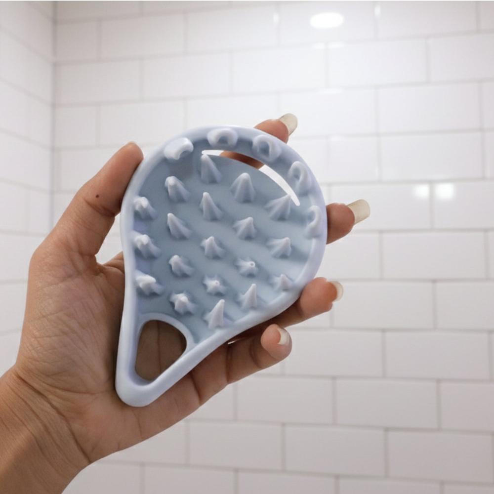 Silicone Scalp Massager Shampoo Brush (1 Pc)