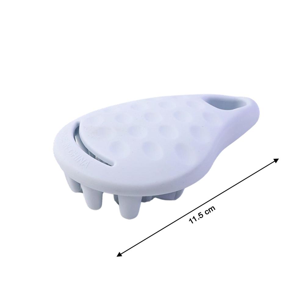 Silicone Scalp Massager Shampoo Brush (1 Pc)