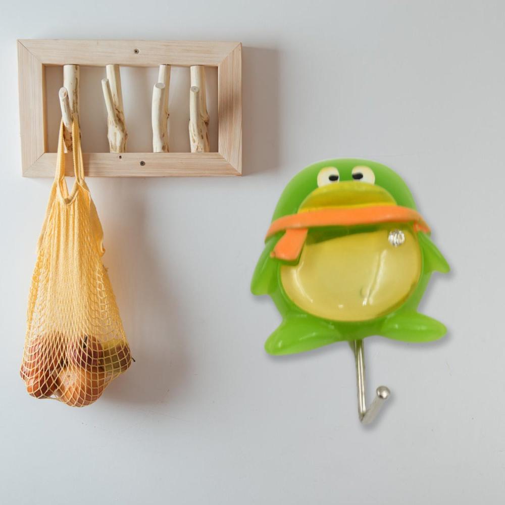 Multipurpose Strong Hook Self-Adhesive Hooks (1 Pc / Mix Design) - Color: Home Improvement