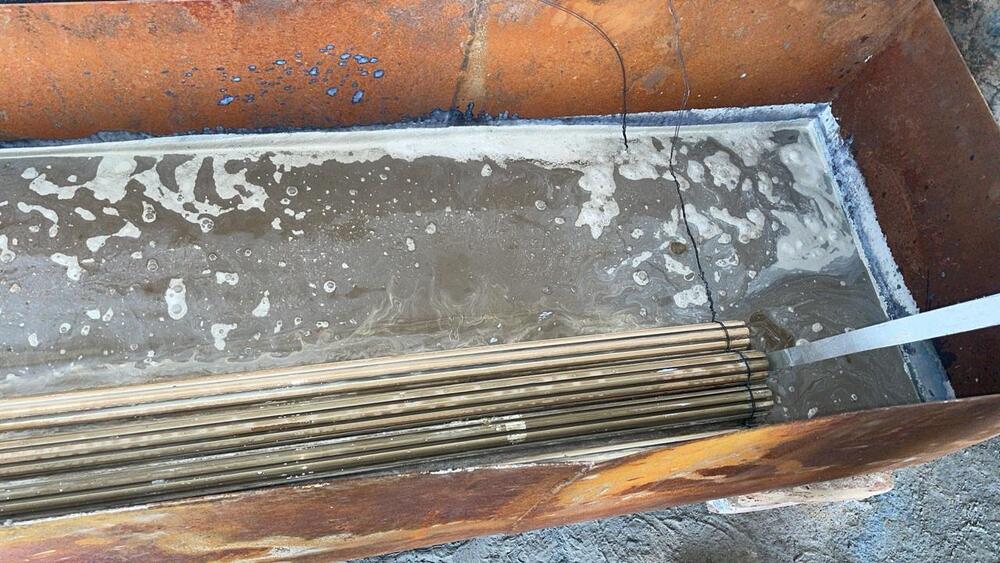 Aluminium Powder Coating Removing