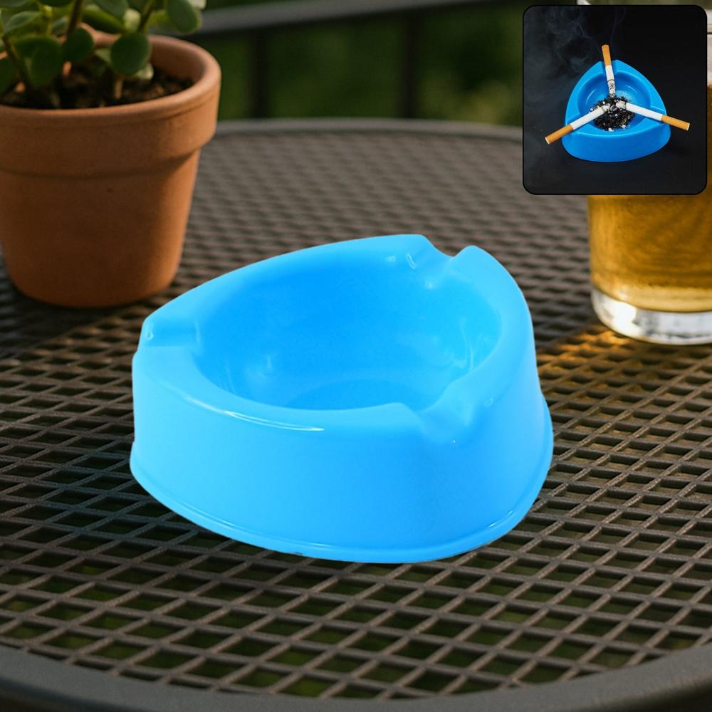 Oblivion Heavy Duty Plastic Ashtray (Mix Color & 1 Pc) - Application: As Per Product Requirement