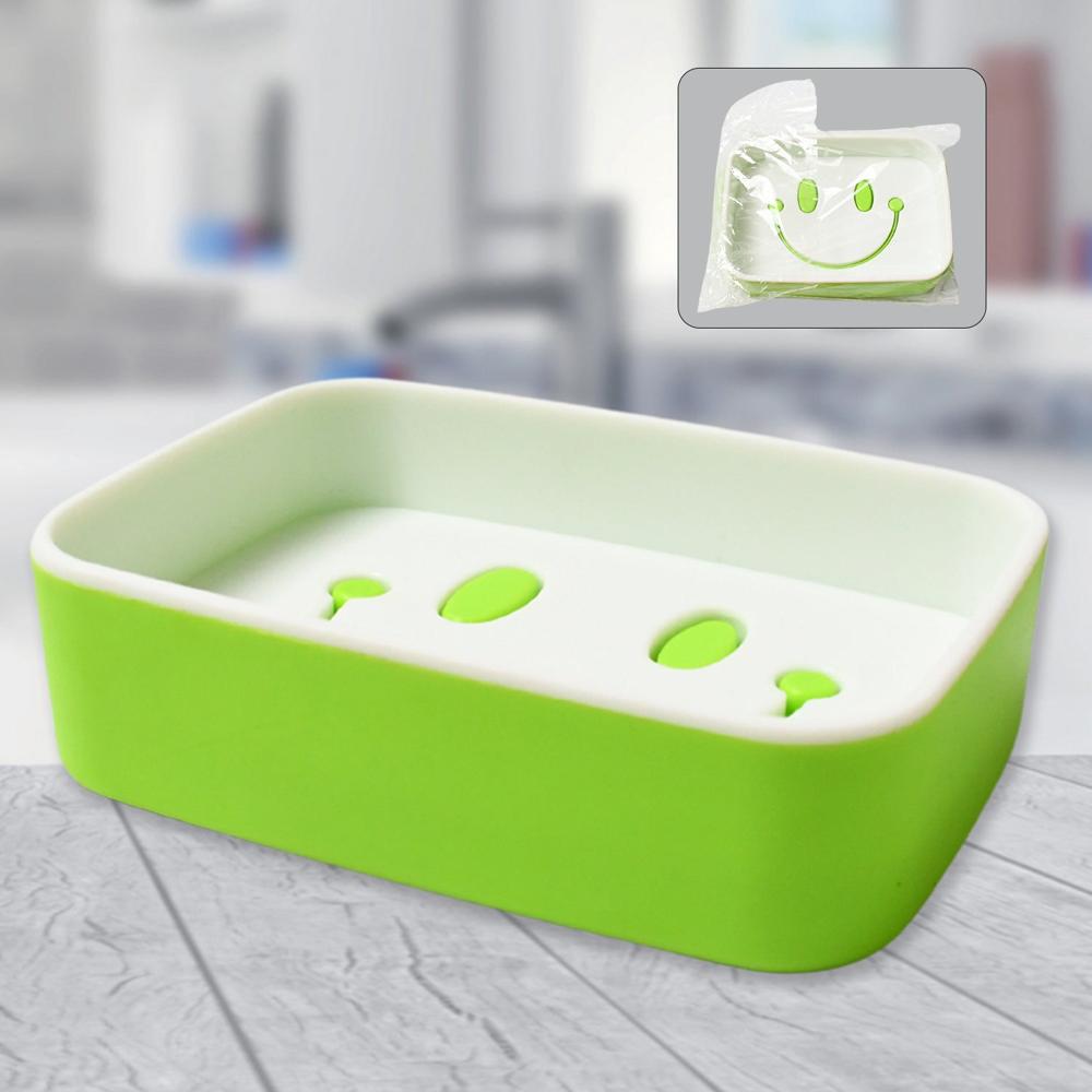 Portable Travel Soap Dish Box Cute Cartoon Smile Face Draining Container - Age Group: As Per Product Requirement