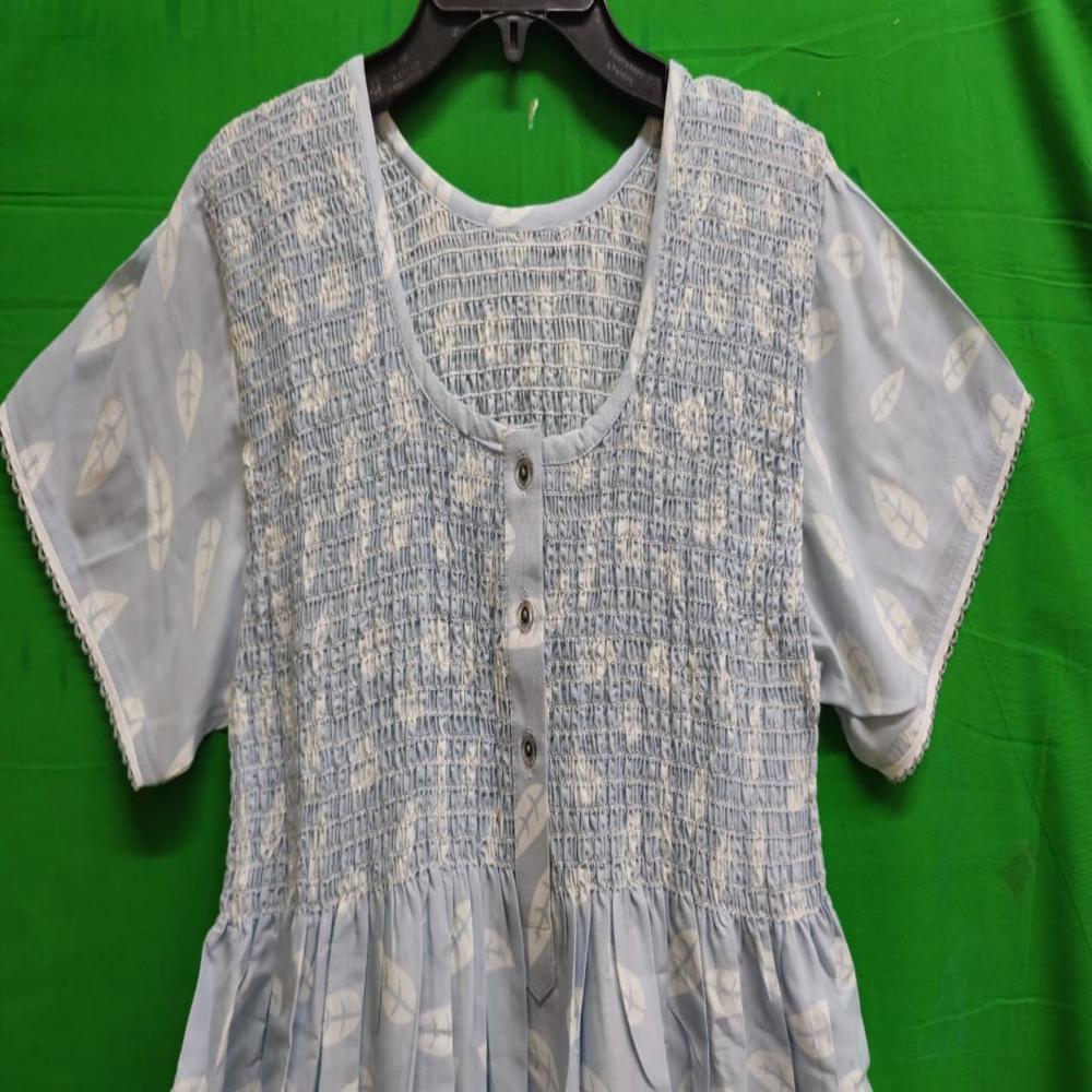 Evolove Ladies Nighty & Nightgown | Comfortable Women Nightwear | Full Length Night Dress
