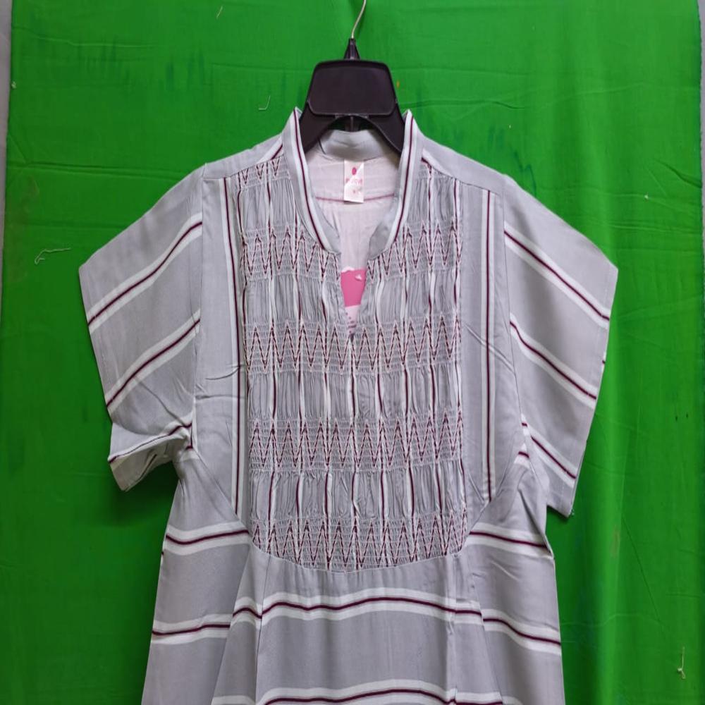 Evolove Ladies Nighty & Nightgown | Comfortable Women Nightwear | Full Length Night Dress