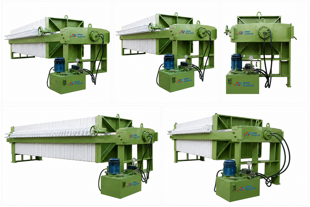 Manual Filter Press Machine - Capacity: 5-5000 Liters Per Batch (Varies By Model)
