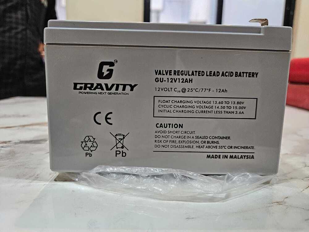 12v Gravity Batteries
