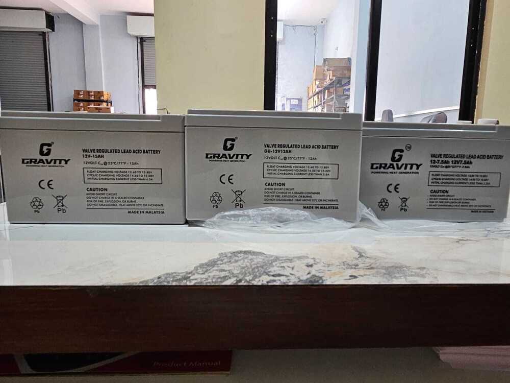 12v Gravity Batteries