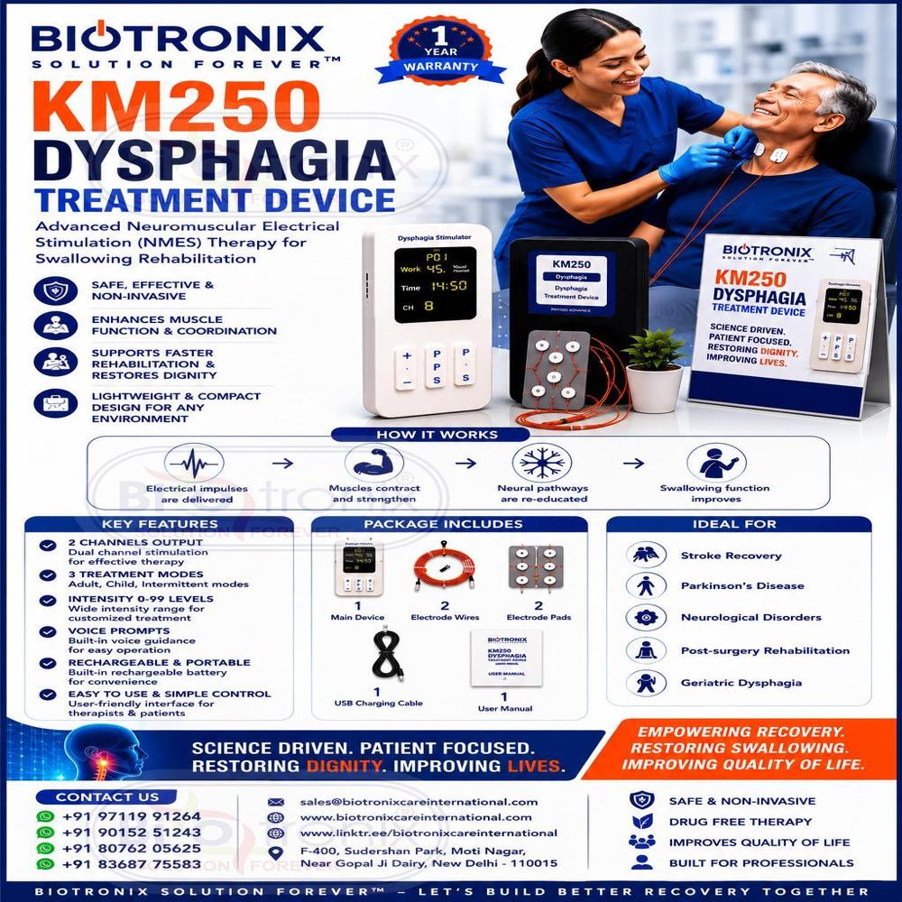 KM-250 Dysphagia Therapy Device for Swallowing Rehabilitation