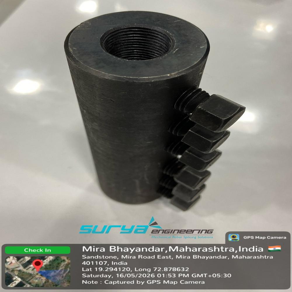 MBT Rebar Coupler - Mechanical Bolted Coupler