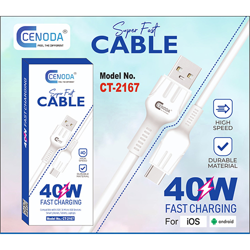 40w Super Fast Data Cable