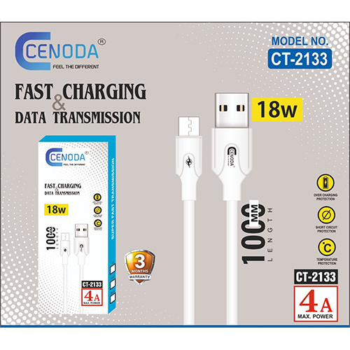 18w Super Fast charging & Data Transfer Cable