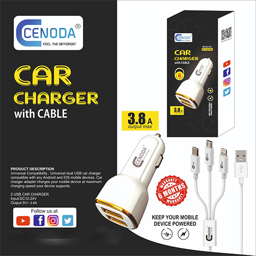 3.8A Car Charger