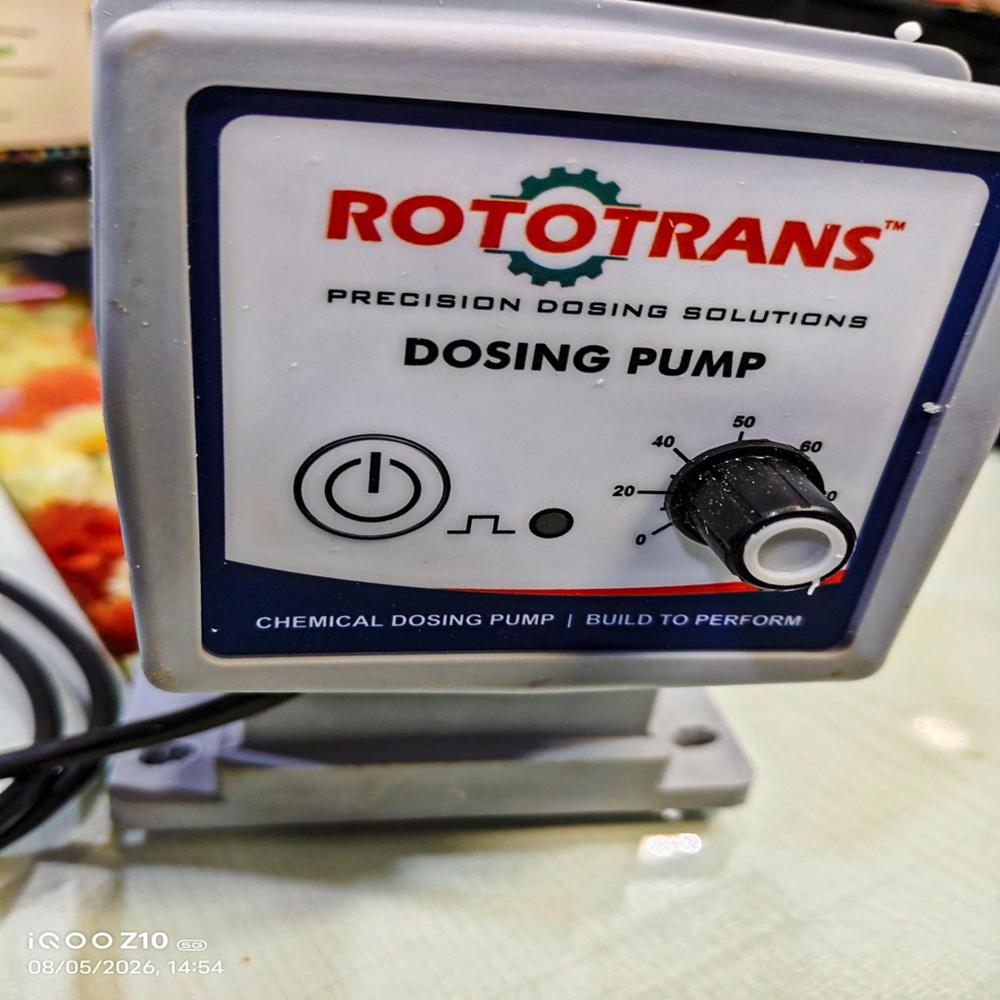 Rototrans Precision Chemical Dosing Pump - Voltage: 220 Volt (V)