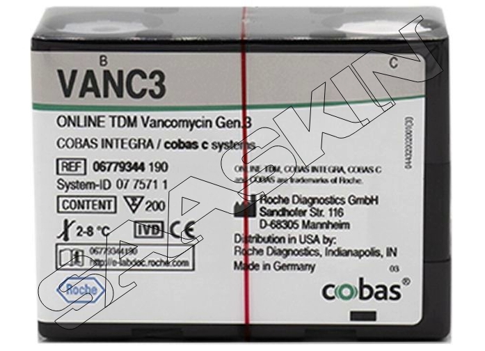 Roche Cobas C Vancomycin