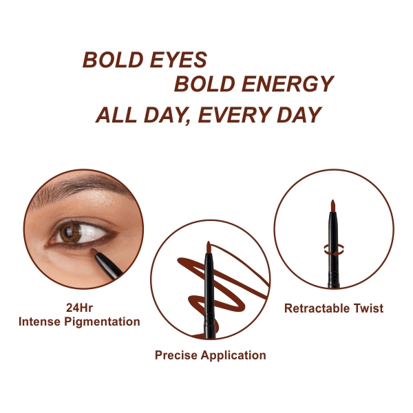 Long-Stay Water-Resistant Back To Brown Kajal